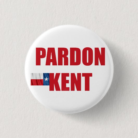 Pardon Kent Ronde Button 3,2 Cm (Voorkant)