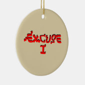 Pardon. Keramisch Ornament (Rechts)