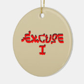 Pardon. Keramisch Ornament (Links)