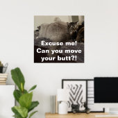 Pardon? Kun je je kont verplaatsen?! Poster (Thuiskantoor)