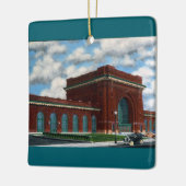 "Pardon Me Boy" by Tom Rock Ceramic Ornament (Links)