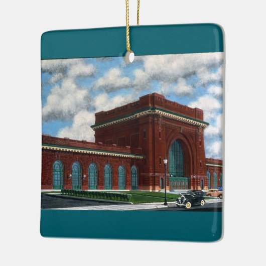 "Pardon Me Boy" by Tom Rock Ceramic Ornament (Links)