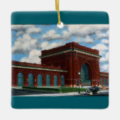 "Pardon Me Boy" by Tom Rock Ceramic Ornament (Voorkant)