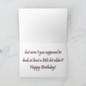 Pardon Me For Staring - Dachsund Verjaardag Kaart (Binnen)