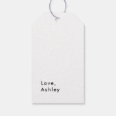Pardon met bridesmaid Duties Bridesmaid Cadeaulabel (Achterkant)