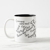 Pardon, mijn Frans Tweekleurige Koffiemok (Links)