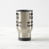 Pardon, mijn Koine, maar dat is gewoon pijnlijk Reisbeker (Center)