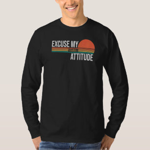 Pardon, mijn Oostenrijkse houding voor mannen vrou T-shirt