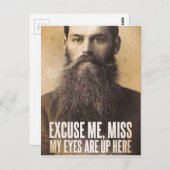 Pardon Miss, Beard Lovers Briefkaart (Voorkant / Achterkant)