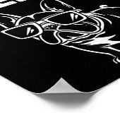 Pardon My French Bulldog Poster (Hoek)