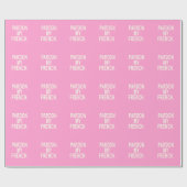 Pardon My French Cadeaupapier (Vlak)