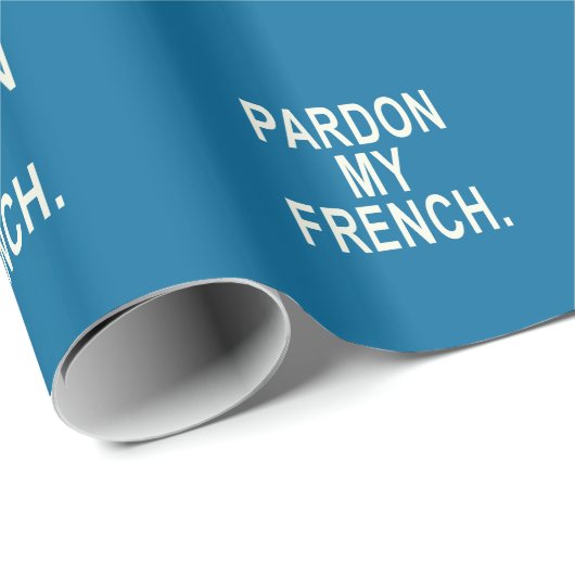 Pardon My French Cadeaupapier (Rol Hoek)