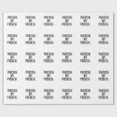 Pardon My French Cadeaupapier (Vlak)