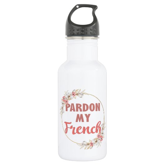 Pardon My French - Funny French Waterfles (Voorkant)