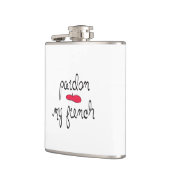 Pardon My French met Beret Heupfles (Links)