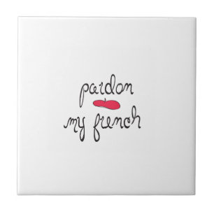 Pardon My French met Beret Tegeltje