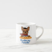 Pardon My Frenchie - Funny French Bulldog Espresso Kop (Rechts)