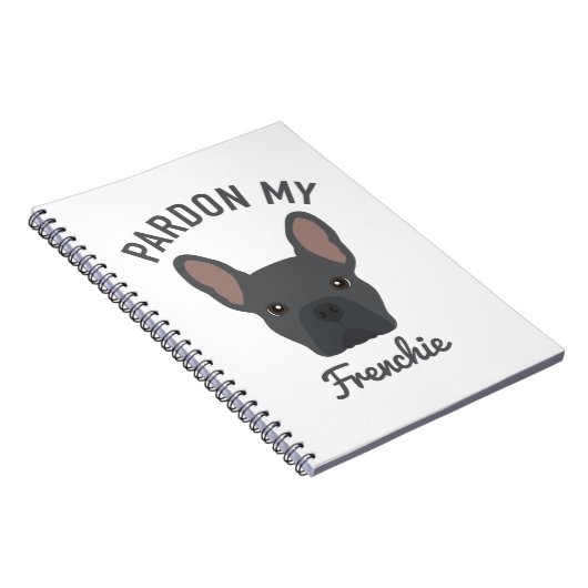 Pardon my Frenchie Notitieboek (Rechterzijde)