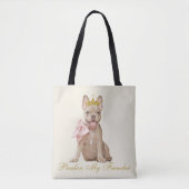 Pardon My Frenchie Tote Bag (Voorkant)
