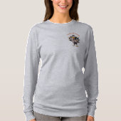 Pardon My Turkey Long Meve Women's T-Shirt (Voorkant)