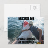 Pardon Shark! Briefkaart (Voorkant / Achterkant)