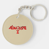 Pardon. Sleutelhanger (Achterkant)