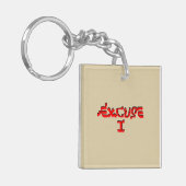 Pardon. Sleutelhanger (Voorkant Links)