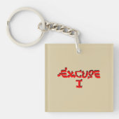 Pardon. Sleutelhanger (Voorkant)