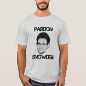 Pardon Snowden T-Shirt (Voorkant)