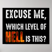 Pardon, welk niveau van de hel is dit? poster (Voorkant)