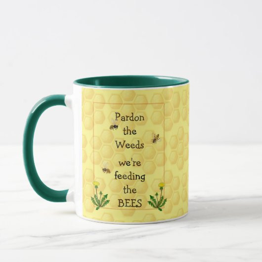 Pardon wieds Fun Garden Quote Coffee Mok (Links)
