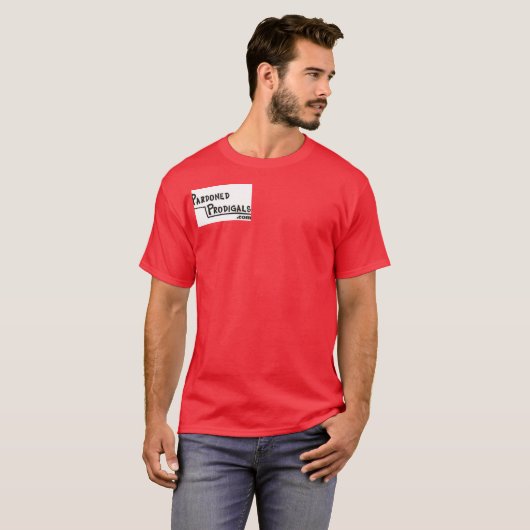 Pardoned Prodigals Apparel T-shirt (Voorkant volledig)