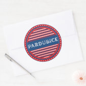 Pardubice City Pride Embleem – Tsjechische identit Ronde Sticker (Envelop)