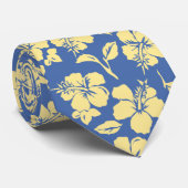  Pareau Hawaiian Hibiscus, dubbelzijdig bedrukt Stropdas (Opgerold)