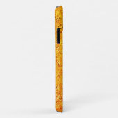 Parede defeituosa com textura amarela e laranja Case-Mate iPhone case (Achterkant/rechts)