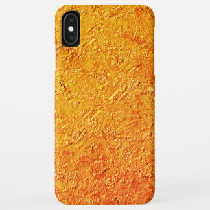 Parede defeituosa com textura amarela e laranja Case-Mate iPhone case