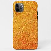 Parede defeituosa com textura amarela e laranja Case-Mate iPhone case (Achterkant)