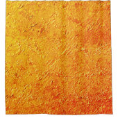Parede defeituosa com textura amarela e laranja douchegordijn (Voorkant)