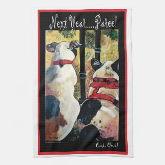 Paree Pups Kitchen Towel Theedoek