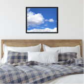 Pareidolia (wolkformaties) canvas afdruk (Insitu (Slaapkamer))