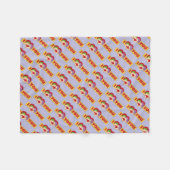 Pareja de enamorados fleece deken (Voorkant (Horizontaal))