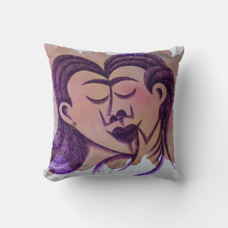 Pareja de enamorados kussen
