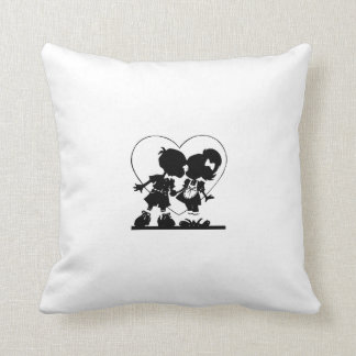 Pareja de enamorados kussen