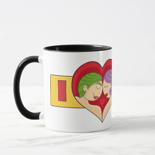 Pareja de enamorados mok (Links)