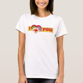 Pareja de enamorados t-shirt