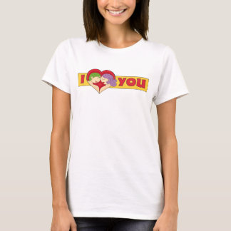 Pareja de enamorados t-shirt