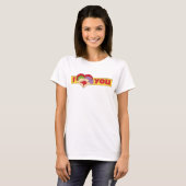Pareja de enamorados t-shirt (Voorkant volledig)