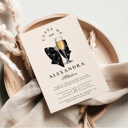 Parel Champagneglas Afstuderen Kaart