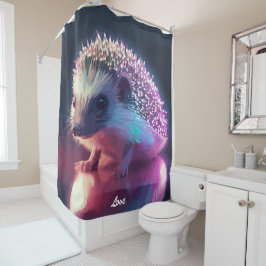 Parel de egel douchegordijn