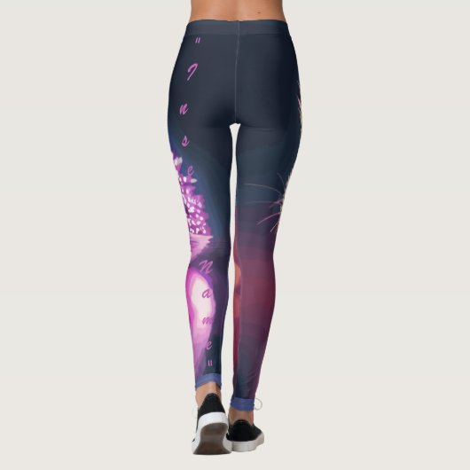 Parel de egel leggings (Achterkant)